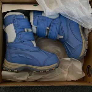 LLBean Snow Tread Boots Blue Peri